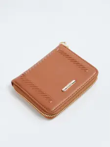 Ginger by Lifestyle Women Textured Two Fold Wallet