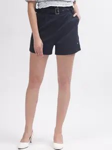 ELLE Women High-Rise Relaxed Fit Shorts