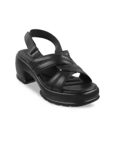 Metro Strappy Platform Heels