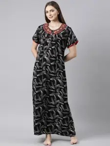 Bailey sells Abstract Printed Pure Cotton Maxi Nightdress