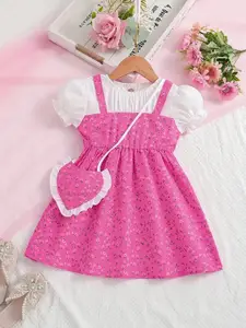 BAESD Floral Printed Fit & Flare Dress