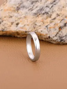 GIVA Men 925 Sterling Silver Rhodium-Plated Prestige Adjustable Finger Ring