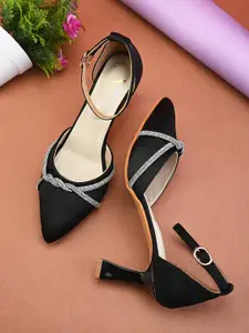 XE Looks Printed Party Block Pumps