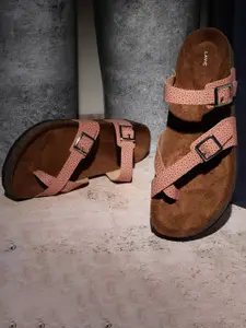 Lavie One Toe Flats with Buckles