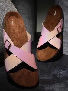 Lavie No Back Strap Open Toe Flats