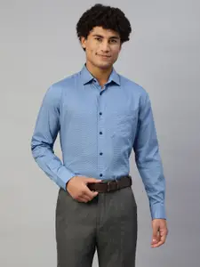 DON VINO Comfort Textured Cotton Formal Shirt