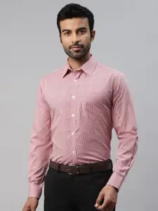 DON VINO Slim Fit Comfort Vertical Striped Cotton Formal Shirt