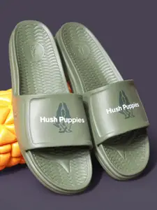 Hush Puppies Men Printed Rubber Sliders