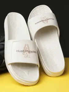 Hush Puppies Men Printed Rubber Sliders