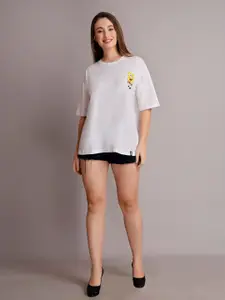 VISO Women Applique T-shirt