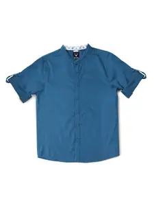 Allen Solly Junior Boys Slim Fit Pure Cotton Casual Shirt