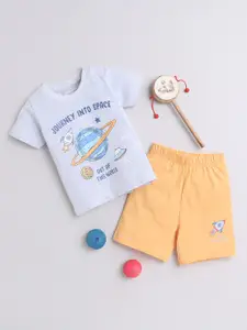 BUMZEE Boys Printed Top with Shorts