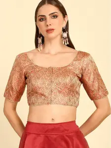 Soch Paisley Woven Design Saree Blouse