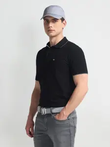 Arrow Sport Polo Collar Pure Cotton T-shirt