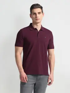 Arrow Sport Polo Collar Pure Cotton T-shirt