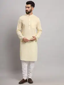 Latest Chikan Garments Band Collar Long Sleeves Straight Kurta