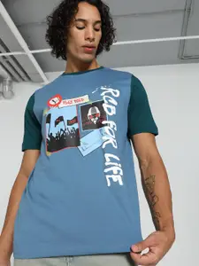 Puma x RCB Printed Athleisure Cotton Official T-Shirt