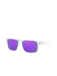 Oakley Junior Boys Square Sunglasses with UV Protected Lens 888392488411