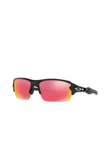Oakley Junior Boys Rectangle Sunglasses with UV Protected Lens 888392512550