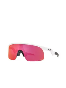 Oakley Junior Boys Rectangle Sunglasses with UV Protected Lens 888392590329