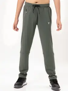 Technosport Boys SS'24 Slim Fit Mid-Rise Antimicrobial Track Pants