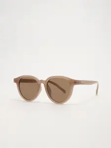 THE BEAR HOUSE Men Round Sunglasses BSG-TELEM-BR
