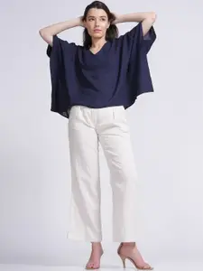 Saltpetre V-Neck Kaftan Top With Trousers