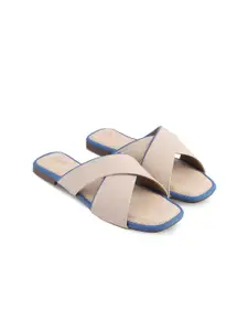 Tresmode Textured One Toe Flats