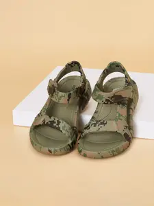 Pantaloons Junior Boys Printed Comfort Sandals