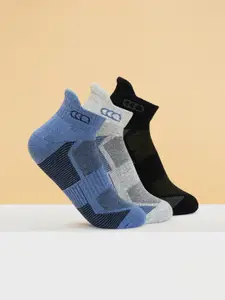 Ajile by Pantaloons Men Pack Of 3 Patterned Ankle Length Socks