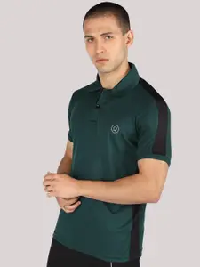 CHKOKKO Polo Collar Dri-FIT Sports T-shirt