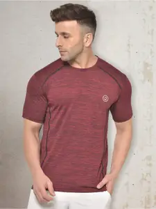 CHKOKKO Round Neck Raglan Sleeves Dri-FIT Sports T-shirt