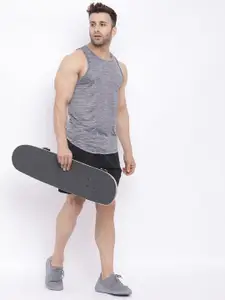 CHKOKKO Round Neck Sleeveless Regular Fit T-shirt