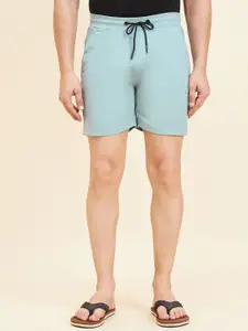 Sweet Dreams Blue Men Mid-Rise Shorts