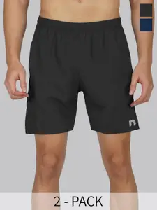 NEVER LOSE Men Pack Of 2 Sports Shorts