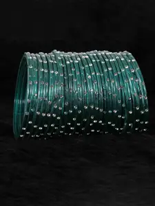 LAVAZZA Set Of 24 Crystal-Studded Bangles