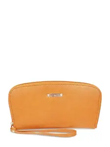 Metro Women Textured Zip Around Wallet