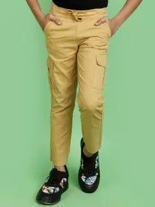 V-Mart Boys Mid-Rise Cotton Cargos