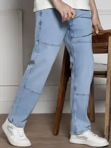 Dennis Lingo Men Relaxed Fit Clean Look Heavy Fade Stretchable Jeans