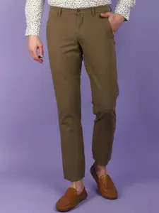 V-Mart Men Mid-Rise Cotton Trousers