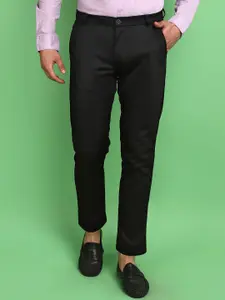 V-Mart Men Mid-Rise Cotton Trousers