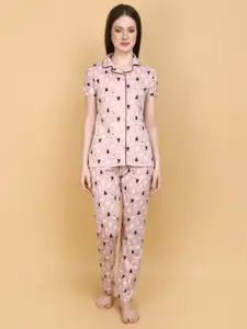 V-Mart Women Printed Night suit