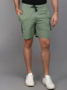V-Mart Men Mid Rise Cotton Shorts