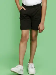V-Mart Boys Mid Rise Cotton Shorts