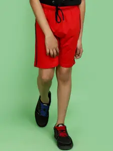 V-Mart Boys Mid-Rise Cotton Shorts