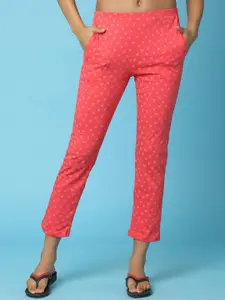 V-Mart Women Printed Slim Lounge Pants
