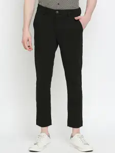 Being Human Men Slim Fit Mid-Rise Cropped Trouser