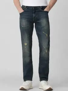 Mufti Men Slim Fit Mildly Distressed Stretchable Jeans