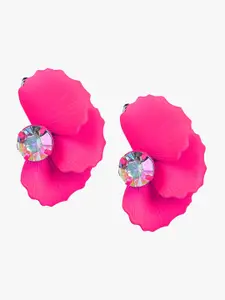 Kazo Stone Studded Contemporary Stud Earrings