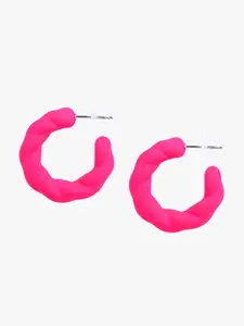 Kazo Contemporary Half Hoop Earrings